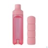 Yos Water Bottle & Pill Box Daily Perfect Pink