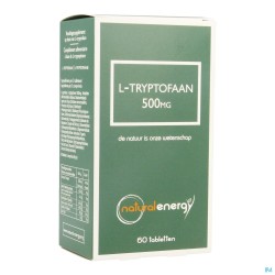 Natural Energy - l-tryptophane 500mg 60 Comp