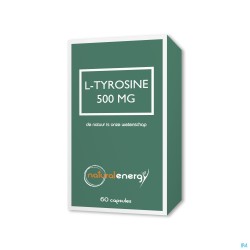 Natural Energy - l-tyrosine 500mg Caps60
