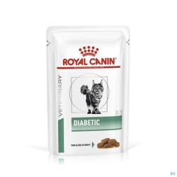 Royal Canin Cat Diabetic Pouch Wet 12x85g