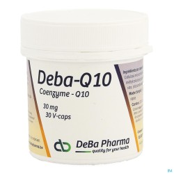 Coenzyme Q10 Caps 30x30mg Deba
