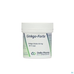 Ginkgo Forte Caps 60x60mg Deba