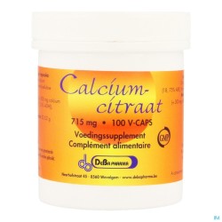 Calciumcitraat V-caps 100 Deba