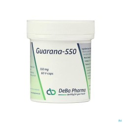 Guarana 550 V-caps 60x550mg Deba