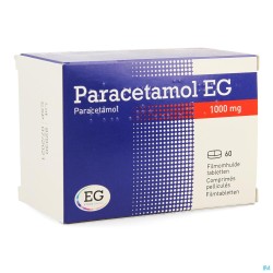 Paracetamol EG Forte 1G Comp Pell  60
