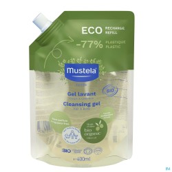 Mustela Fam Bio Wasgel Eco Refill 400ml