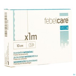 Febelcare Med4 Film Adhesif Wtp 10cm 1m 1