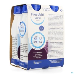Fresubin Energy Drink Cassis Fl 4x200ml