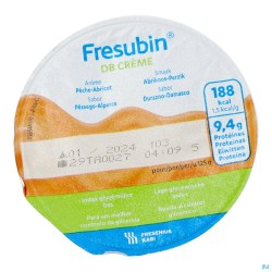 Fresubin Db Creme Abricot-peche Pot 4x125g