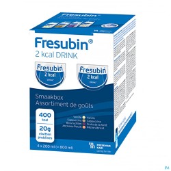 Assortiment de gouts Fresubin 2kcal Drink