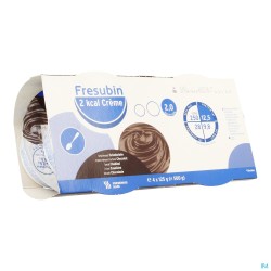 Fresubin 2 Kcal Creme Chocolat Pot 4x125g