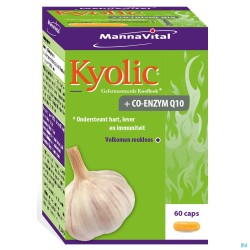 Mannavital Kyolic + Co-enzym Q10 Caps 60
