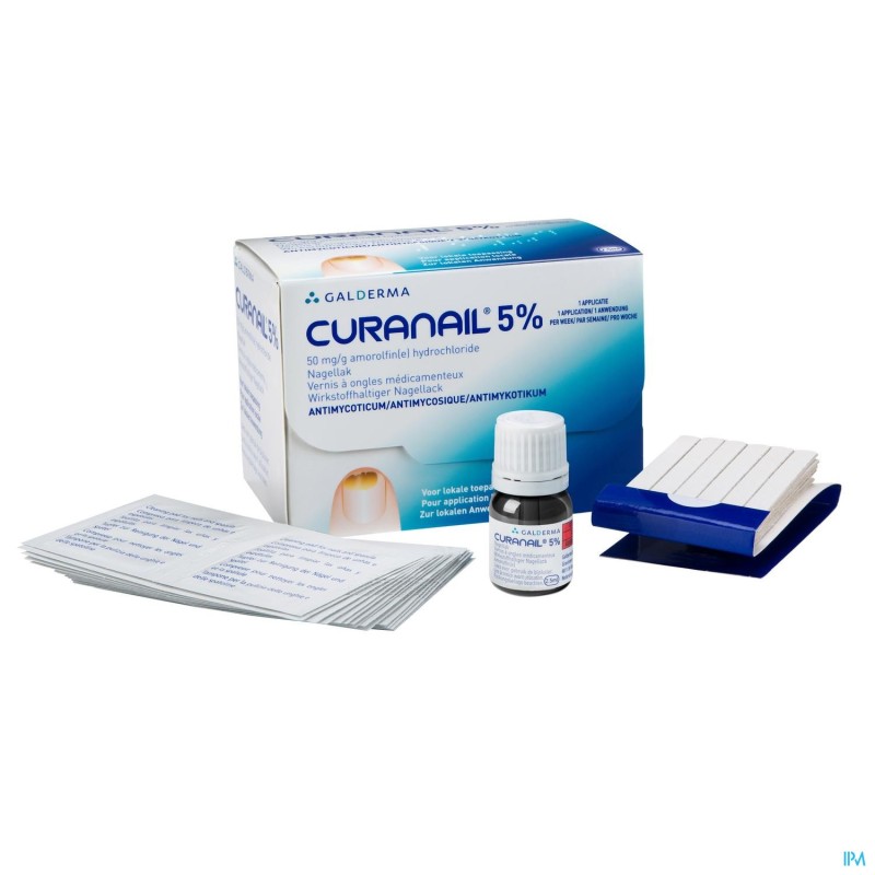 Curanail 5% Vernis a Ongles 2,5ml