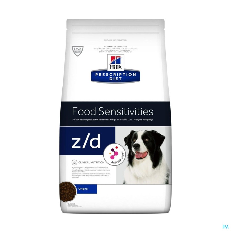 Hills Prescrip. Diet Canine Z/d 3kg
