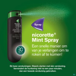 Nicorette Mint Mondspray 2x150 Sprays 1mg/spray