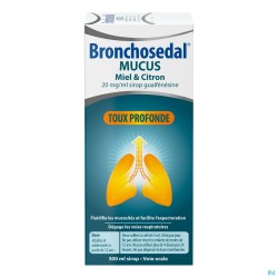 Bronchosedal Mucus Honing Citroen 300ml 20mg/ml