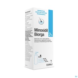 Minoxidil Biorga 2% Sol Cutanee Coffret Fl 1x60ml