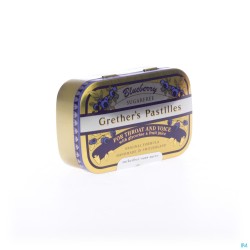 Grether's Pastilles Blueberry Zs 110g