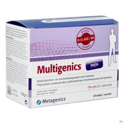 Multigenics Men Pdr Zakje 30 7286 Metagenics