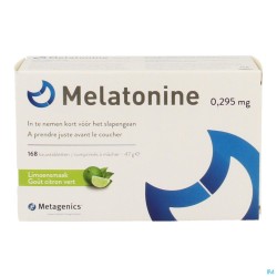 Melatonine 0,295mg Kauwtabl 168 Metagenics