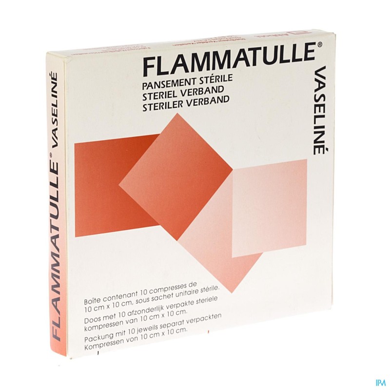 Flammatulle Vaseline Cp 10x10x10 Rempl 1478726