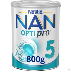 Nestle NAN Optipro 5 Lait de Croissance Bebe 3+ 800g