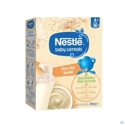 Nestle Baby Cereals Rijst Vanille Glutenvrij 250g