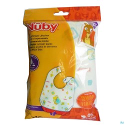 Nuby Bavoirs Jetables  10 pieces