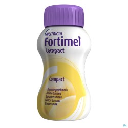 Fortimel Compact Banaan Flesjes 4x125 ml