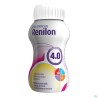 Renilon 4.0 Boisson Arome Abricot Bouteilles 4x125ml