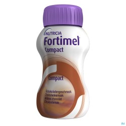 Fortimel Compact Chocolat Bouteilles 4x125 ml