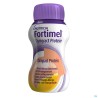 Fortimel Compact Protein Perzik-mango Flesjes 4x125 ml