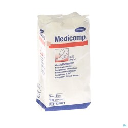 Medicomp 5x5cm 4l. Nst. 100 P/s