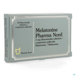 Melatonine Pharma Nord 3mg Filmomh Tabl 30