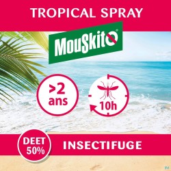 Mouskito Tropical Tropische gebieden 50% DEET 100 ml spray