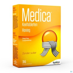 Medica Keeltabletten Honing...
