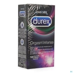 Durex Orgasm Intense Preservatifs 10