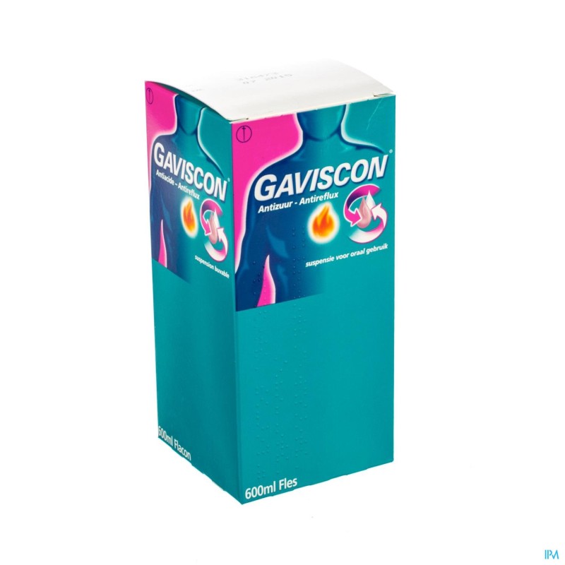 Gaviscon Antiacide-antireflux Susp Buvable 600ml