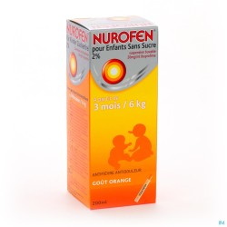 Nurofen Enfant Orange Susp S/sucre 200ml