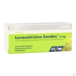 Levocetirizine Sandoz 5mg...