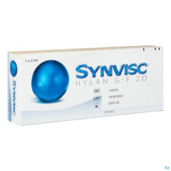 Synvisc Spuit Voorgevuld 1x2ml