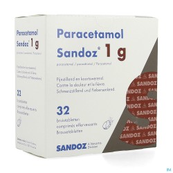 Paracetamol 1g Sandoz Comp...