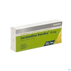 Loratadine Sandoz Comp 30 X...