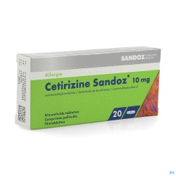 Cetirizine Sandoz Comp 20 X...