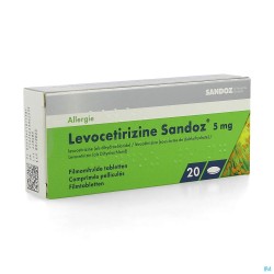 Levocetirizine Sandoz 5mg...