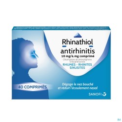 Rhinathiol Antirhinitis Tabl 40