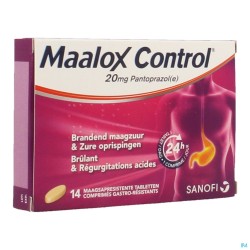 Maalox Control 20mg Comp Gastro Resist 14