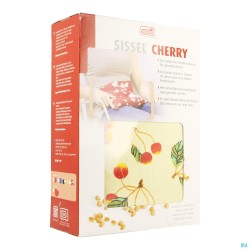 Sissel Cherry Coussin Noyaux Cerise 23x26cm