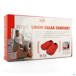 Sissel Linum Relax Comf.warmtepant.lijnz.36-40rood