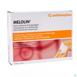 Melolin Kp Ster 10x10cm 10...